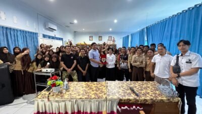 Cegah Intoleransi dan Terorisme, Densus 88 Sosialisasi di SMK Kesehatan Bakti Nusantara Gorontalo