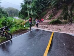 Gubernur Gorontalo Kerahkan Alat Berat Tangani Longsor di Taluditi