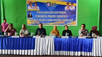 Bukti Perjuangan Ghalieb Lahidjun, 1123 Warga Nikmati Bantuan Pangan Dan Tower Telekomunikasi