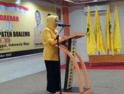 Buka Musyawarah Daerah VI Golkar Boalemo, Idah Syahidah Rumuskan ‘Tiga Wajah Partai Politik’