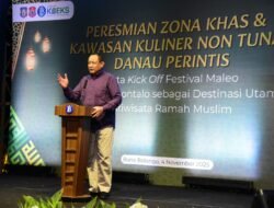 Danau Perintis Jadi Gerbang Wisata Halal Digital Gorontalo