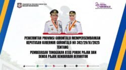 Rayakan HUT ke-25, Pemprov Gorontalo Hapus Tunggakan Pajak Kendaraan