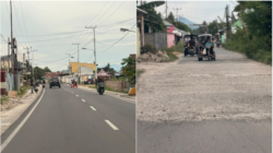 Di Kota Utara, Jalan Provinsi Mulus, Jalan Kota Masih Rusak Parah