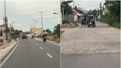 Di Kota Utara, Jalan Provinsi Mulus, Jalan Kota Masih Rusak Parah