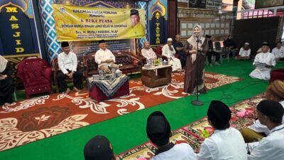 Buka Puasa di Lapas Gorontalo, Idah Syahidah Ingatkan Warga Binaan Lapas Gorontalo Tidak Mengulangi Pelanggaran Hukum