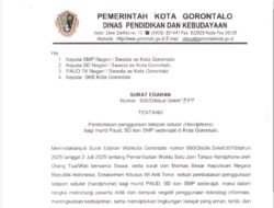 Pemerintah Kota Gorontalo Batasi Penggunaan Handphone bagi Siswa PAUD, SD, dan SMP