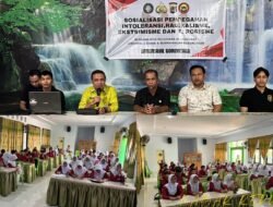 Polda Gorontalo dan Densus 88 Edukasi Bahaya Paham IRET Kepada Pelajar SMPN 1 Limboto