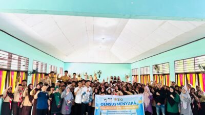 Densus 88 dan Polda Gorontalo Edukasi Bahaya IRET kepada 100 Siswa SMP Negeri 3 Limboto