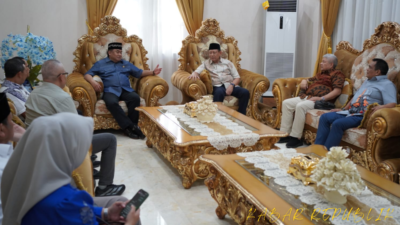 Gubernur Gusnar dan Rahmat Gobel Bahas BBM hingga Penas, Perkuat Agenda Pembangunan Gorontalo