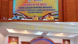 Golkar Gorontalo Gelar Diskusi Pemilu Bersama Bawaslu, Tekankan Etika Pengawasan, Netralitas ASN dan Pencegahan Hoaks