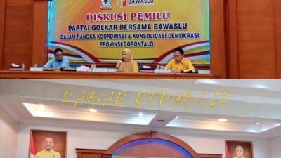 Golkar Gorontalo Gelar Diskusi Pemilu Bersama Bawaslu, Tekankan Etika Pengawasan, Netralitas ASN dan Pencegahan Hoaks