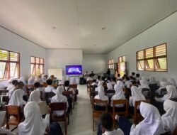 Satgaswil Gorontalo Sosialisasikan Wawasan Kebangsaan dan Literasi Digital di SMPN 2 Limboto Barat
