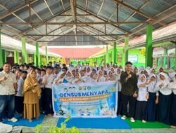 Satgaswil Gorontalo Perkuat Literasi Kebangsaan Pelajar SMPN 12 Kota Gorontalo