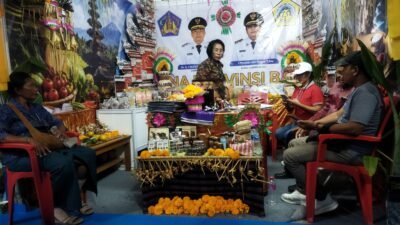 Stand Berdiri, Produk UMKM Tertata Rapi, Kontingen Bali: Terima Kasih Gubernur dan Wakil Gubernur Gorontalo