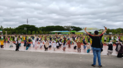 Jelang PENAS XVII 2026, Ratusan Siswa SMA/SMK Matangkan Latihan Tari Kolosal