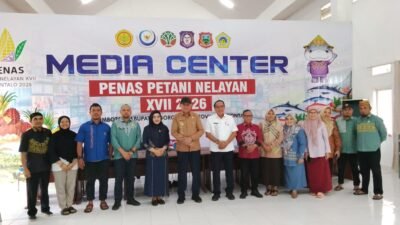 Gusnar Cek Kesiapan Media Center, Pastikan Informasi PENAS XVII Tersaji Cepat dan Akurat