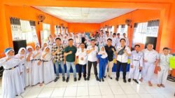 Satgaswil dan Polda Gorontalo Sosialisasikan Bahaya IRET, NVE, dan True Crime Community di SMPN 2 Telaga