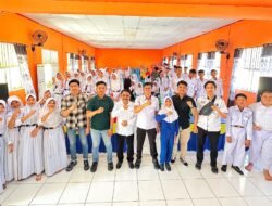 Satgaswil dan Polda Gorontalo Sosialisasikan Bahaya IRET, NVE, dan True Crime Community di SMPN 2 Telaga