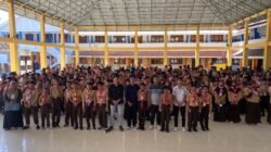 MPLS Ramah 2026, Densus 88 Bekali 305 Siswa SMPN 1 Gorontalo Nilai Kebangsaan