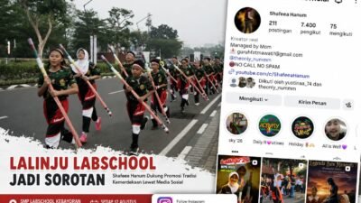 Lalinju Labschool Jadi Sorotan, Shafeea Hanum Dukung Promosi Tradisi Kemerdekaan Lewat Media Sosial