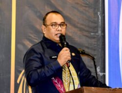 Cegah Gangguan Pernapasan Selama Kemarau, Dinkes Kabupaten Gorontalo Gencarkan Pembagian Masker