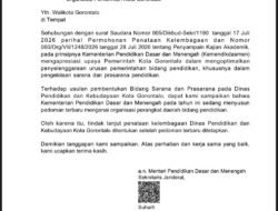 Pemkot Gagal Dapat Rekomendasi Kemendikdasmen, Walikota Disarankan Segera Mutasi Anak Buahnya