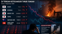 Saham Teknologi Asia Tertekan, Investor Waspadai Dampak Konflik Timur Tengah
