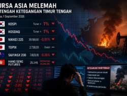 Saham Teknologi Asia Tertekan, Investor Waspadai Dampak Konflik Timur Tengah