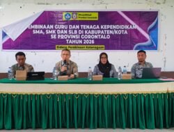 Dinas Dikbud Provinsi Gorontalo Perkuat Pemahaman Regulasi Kepegawaian bagi GTK SMA, SMK dan SLB