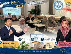 Dorong Guru Melek AI, MGMP Matematika Gorontalo Kembangkan Media Pembelajaran Interaktif