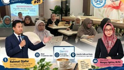 Dorong Guru Melek AI, MGMP Matematika Gorontalo Kembangkan Media Pembelajaran Interaktif