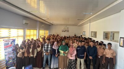 100 Pelajar MTsN 1 Bone Bolango Ikuti Sosialisasi Wawasan Kebangsaan