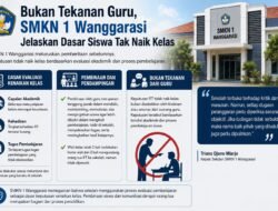 Bukan Tekanan Guru, SMKN 1 Wanggarasi Jelaskan Dasar Siswa Tak Naik Kelas