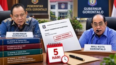 Wali Kota Gorontalo Diberi Waktu Lima Hari, Surat Resmi Sudah Diterima Pemkot